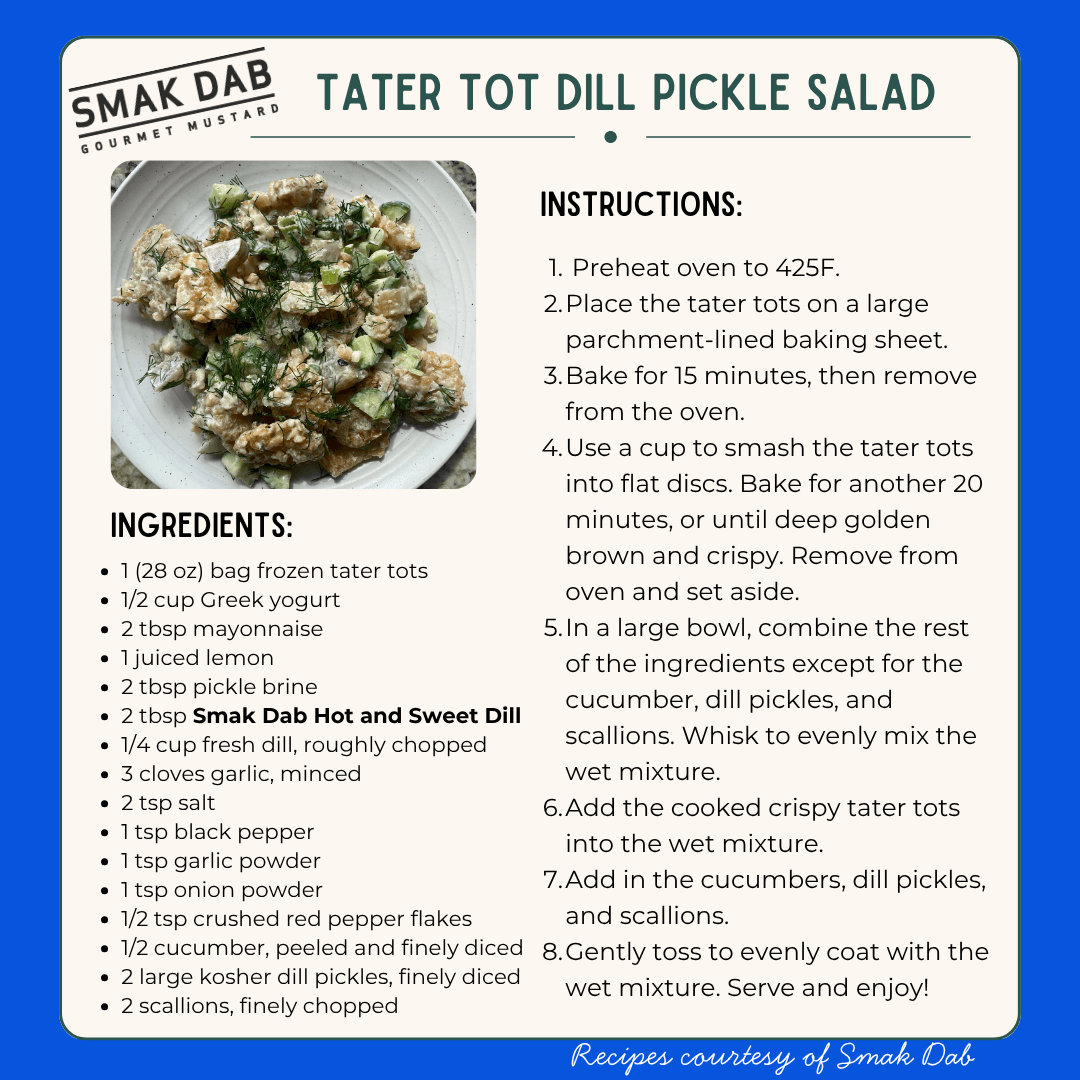 SMAK DAB - Hot & Sweet Dill Mustard