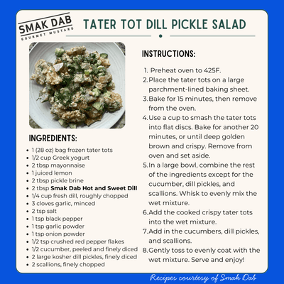 SMAK DAB - Hot & Sweet Dill Mustard