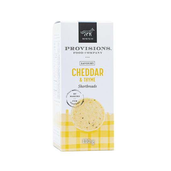 Provisions. Food Company- Sablés au cheddar et au thym